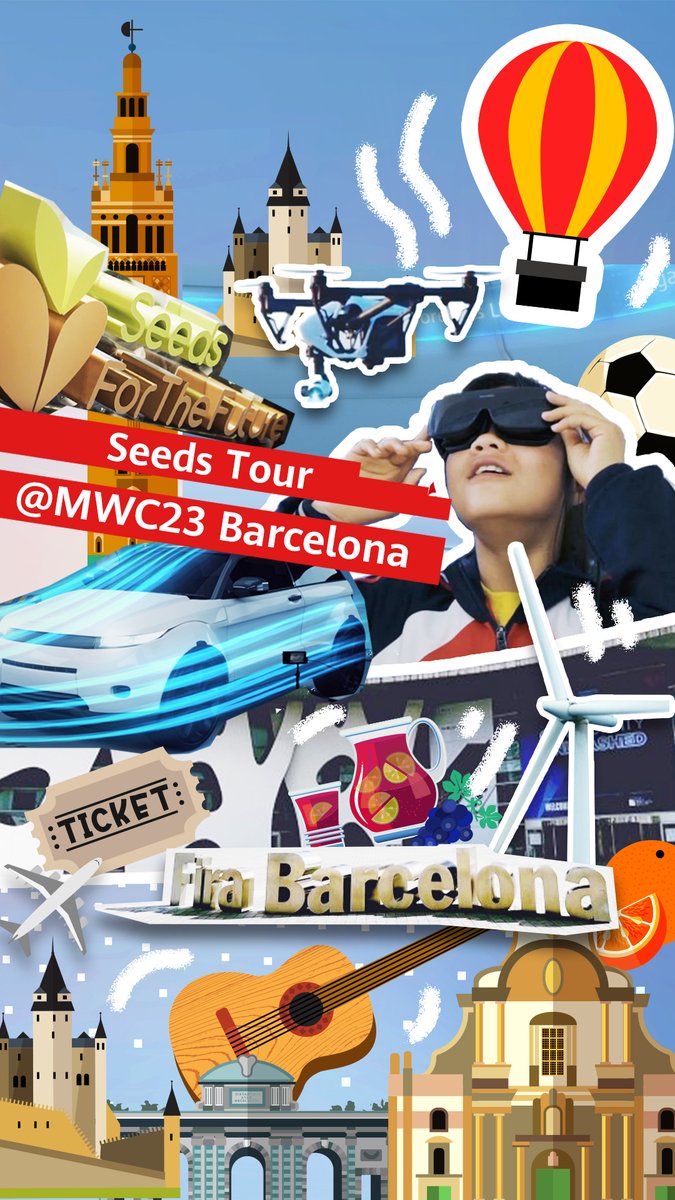 Win an immersive free tour of MWC Barcelona 2023! Share our post with comments on your page by answering: "Why do you want to win &amp; what are you most excited about?” Posts with the most likes will progress to the next round! #SEEDSTour #MWC23 T&amp;C apply: