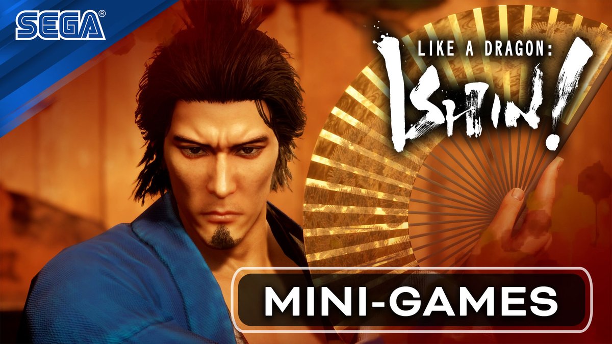 Mini-games return in Like a Dragon: Ishin! Get ready to spend countless hours drinking the night away, dancing, karaoke and… racing chickens? #LikeaDragonIshin