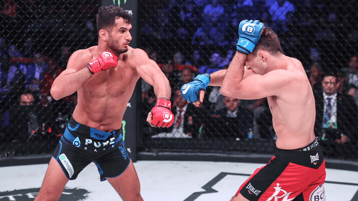 𝗥𝗼𝗮𝗱 𝗯𝗮𝗰𝗸 𝘁𝗼 𝗴𝗼𝗹𝗱 👑 Former Middleweight champion Gegard Mousasi begins his journey back to the world title against The assassin in Paris! 🇫🇷 🤜 #BellatorParis | 🗓️ Friday, May 12th | 📍 Accor Arena