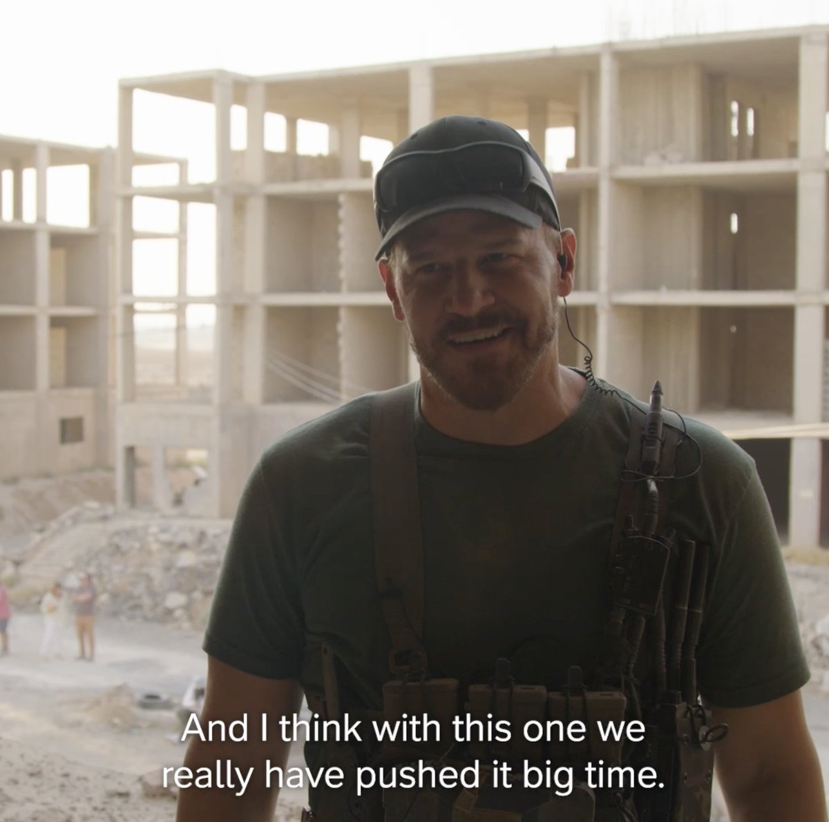A BTS look at #SEALTeam on location in Jordan.