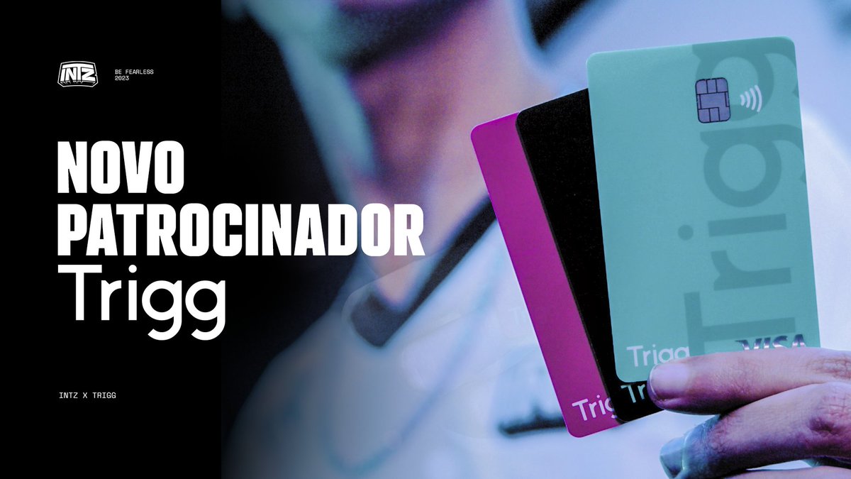 OLHA O QUE CHEGOU POR AQUI HOJE! 👀 A conexão entre você e seus sonhos está mais perto do que nunca. É hora de você viver o seu melhor lado com Trigg, a nova patrocinadora oficial da INTZ.
