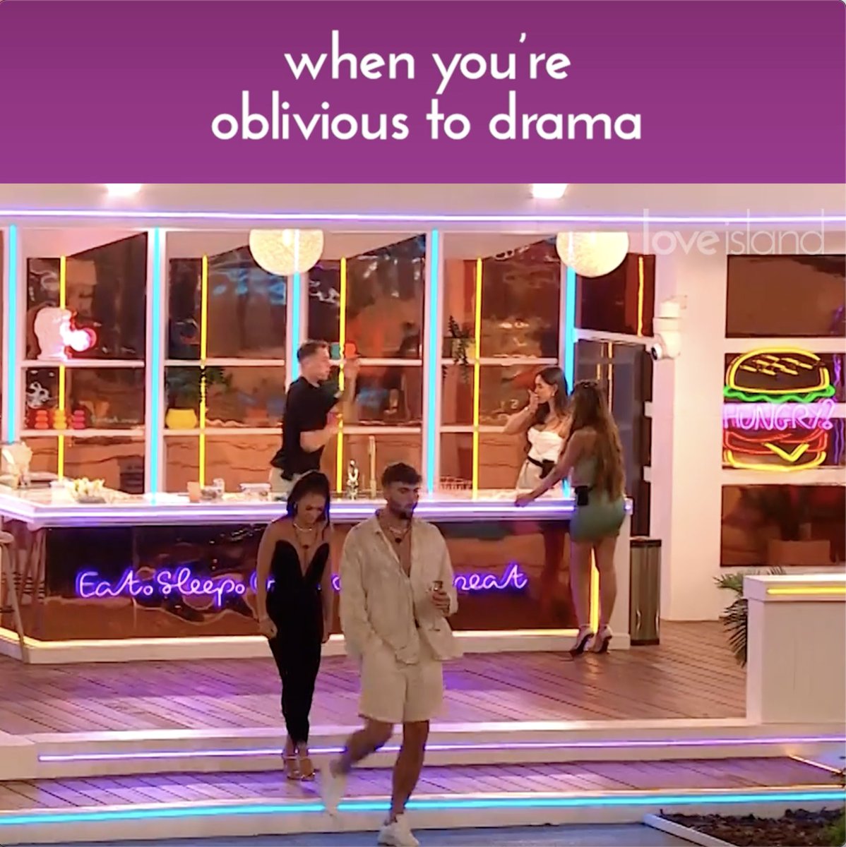 We aspire to be as unbothered as Will #LoveIsland