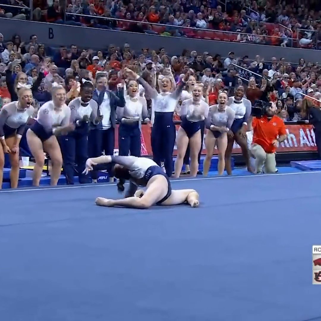 🚨 NEW SUNI LEE FLOOR ROUTINE ALERT 🚨 She scores her second 9.975 of the night 👏