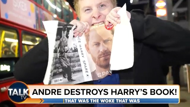 Andre Walker destroys Prince Harry's book! "I've had enough of this, I'm sick of it!"