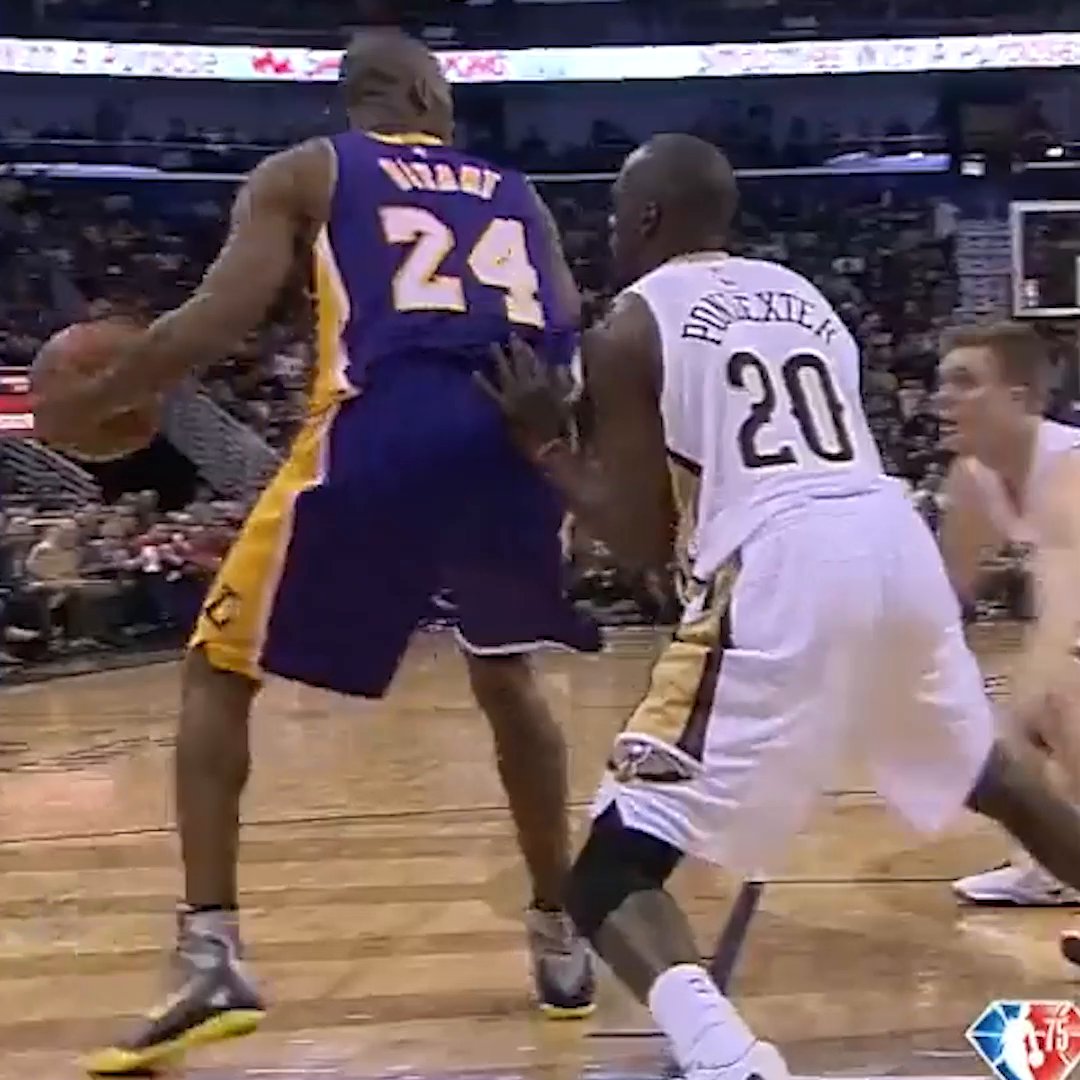 8 YEARS AGO TODAY 🐍 Kobe tore his rotator cuff then tried to play by just shooting with his left hand. “I averaged 40 for a whole month with a torn labrum before...I’m not too concerned about it.”