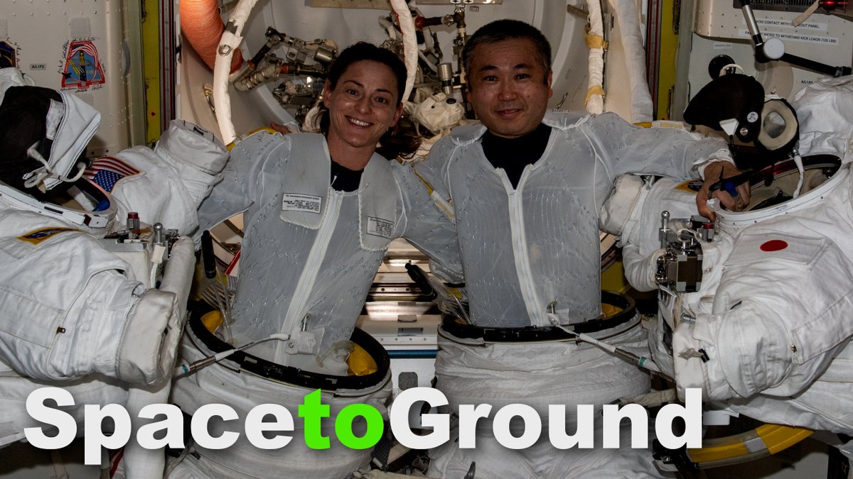 Two first-time spacewalkers set up the station for its next roll-out solar array. The Exp 68 crew also studied quantum gases and moved a seat liner into the SpaceX #Dragon crew ship. #SpaceToGround