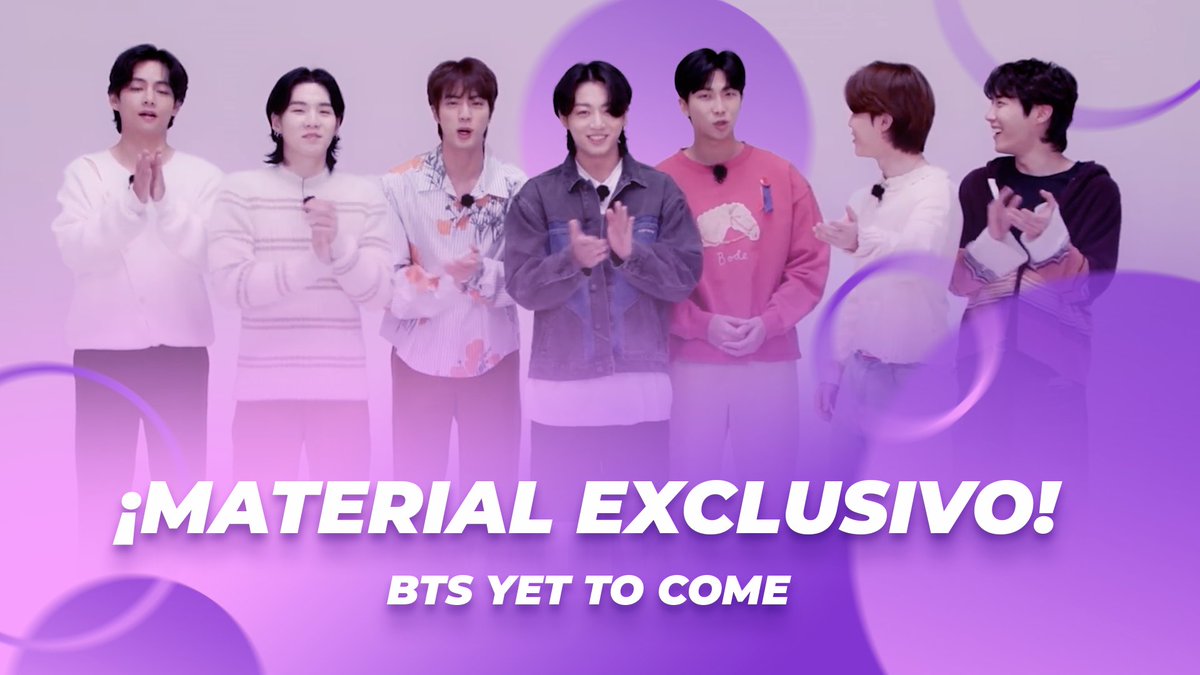 ¿Escuché que alguien aquí dijo #BTS? 🤩💜 Mis amigos personales Jungkook, V, Jimin, Suga, Jin, RM y J-Hope me dejaron este video para todo el #ARMY: