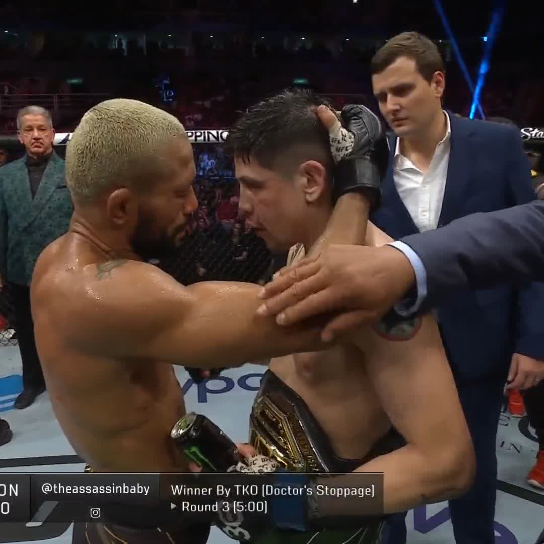 Bonded forever by history 🤝 #UFC283