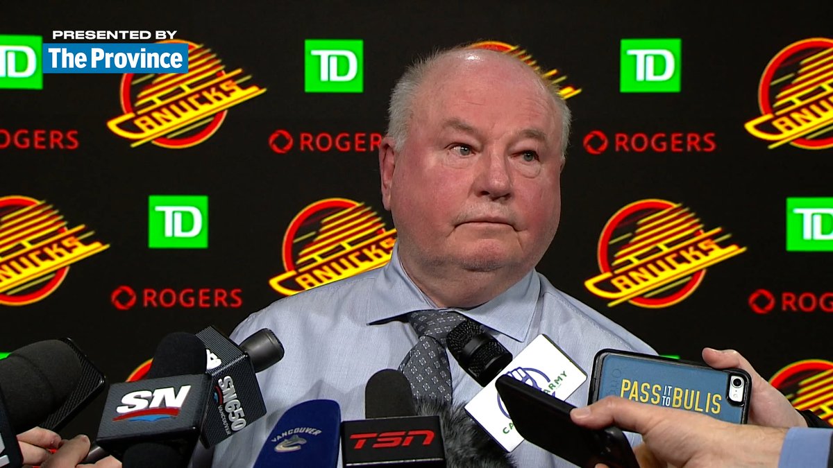 PART 1: Head Coach Bruce Boudreau's postgame media availability. The Province | #Canucks