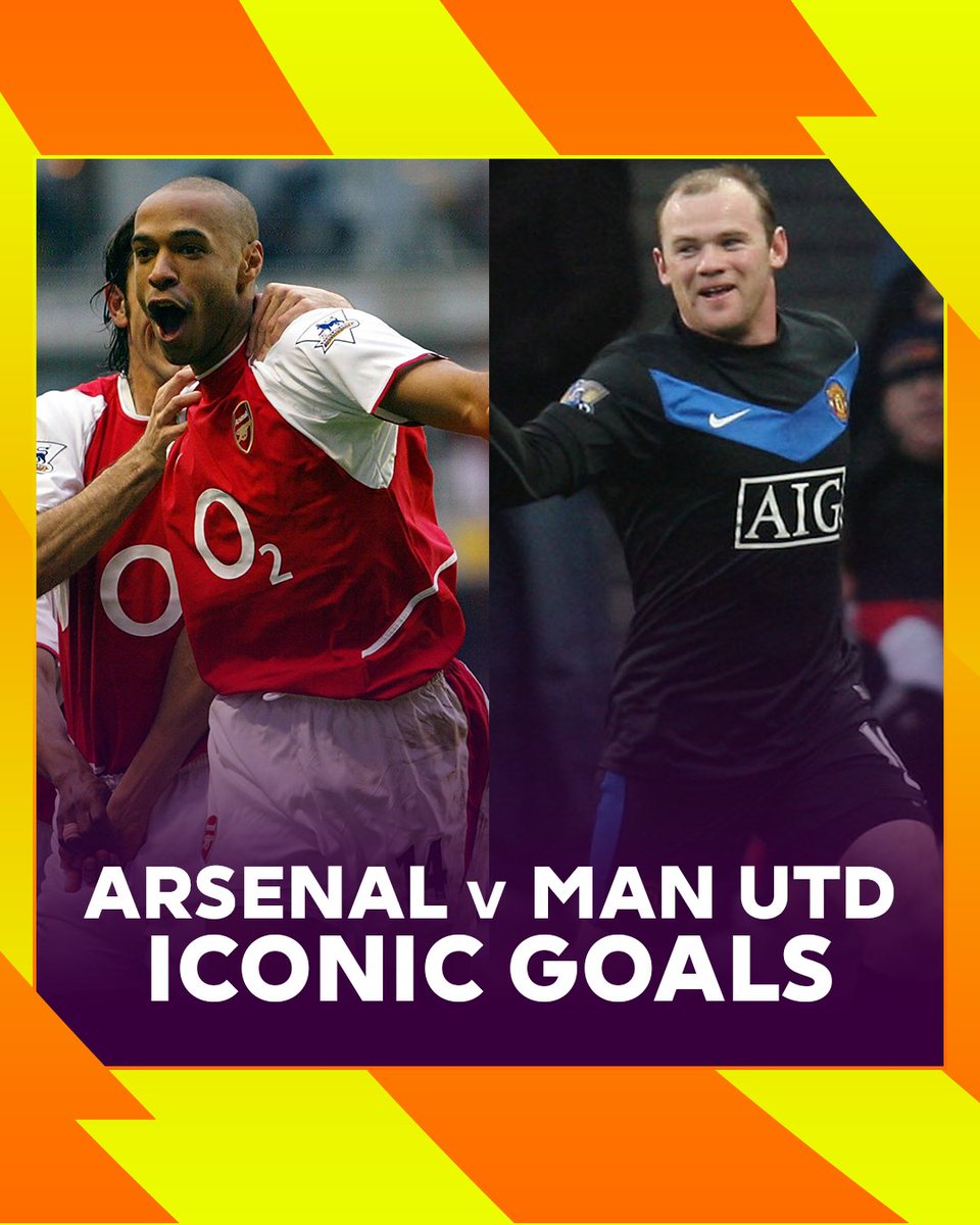 Classic Arsenal v Manchester United goals from years gone by 🤩 #ARSMUN