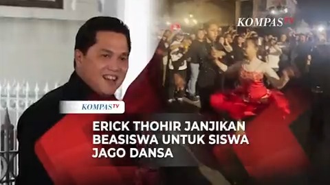 Menteri BUMN Erick Thohir menyaksikan penampilan Keysha Aditia Putra Winardi dan Devina Anindita, siswa SMPN 1 Ciawi Bogor yang viral karena jago dansa. Erick pun mengatakan ingin memberikan keduanya beasiswa. Selengkapnya di