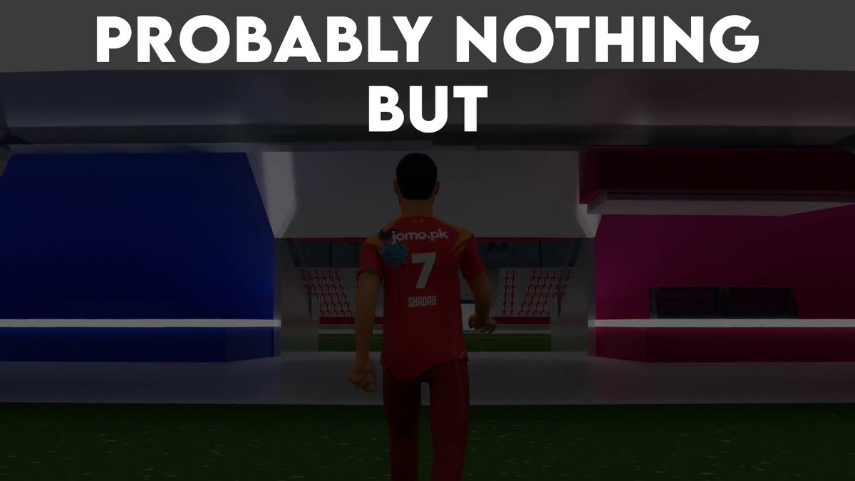 It’s going to be BIG Not only for us and our fans But, for Pakistan as well! Any guesses? 🤔 #UnitedWeWin #ProbablyNothing #FirstTimeInCricket