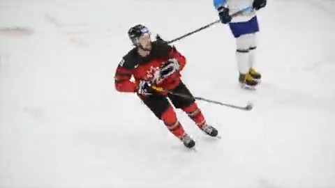 Tyler Hylland lost his mom suddenly last month. Tonight, he will play for a gold medal. When he takes the ice, he will have one person on his mind.