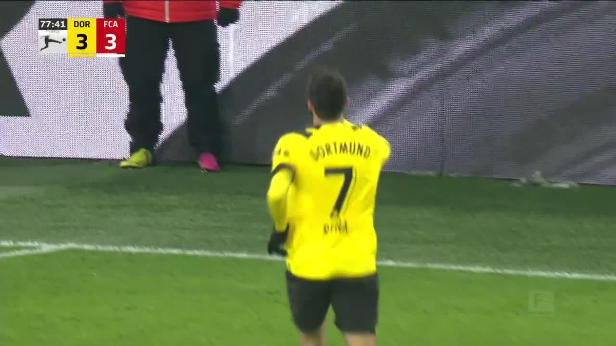 GIO REYNA GOLAZO TO GIVE DORTMUND A 4-3 LEAD! 🚀