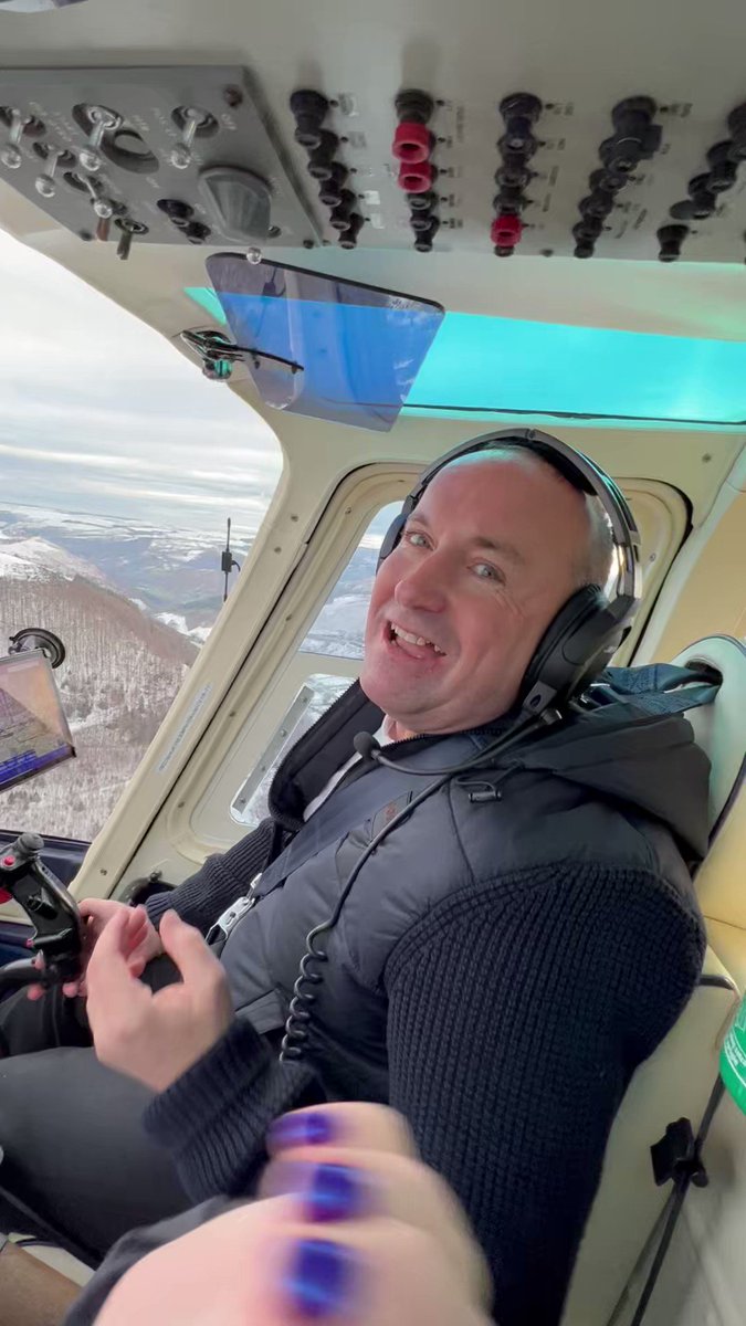 Just been up in the clouds to clear my mind, what an incredible week it has been! #BankofDave Netflix UK & Ireland