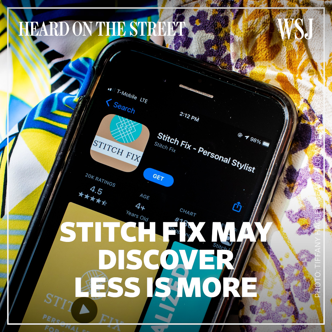 Stitch Fix’s disappointing forecast is a bad sign for the tech sector, explains Laura Landry Forman #WSJWhatsNow