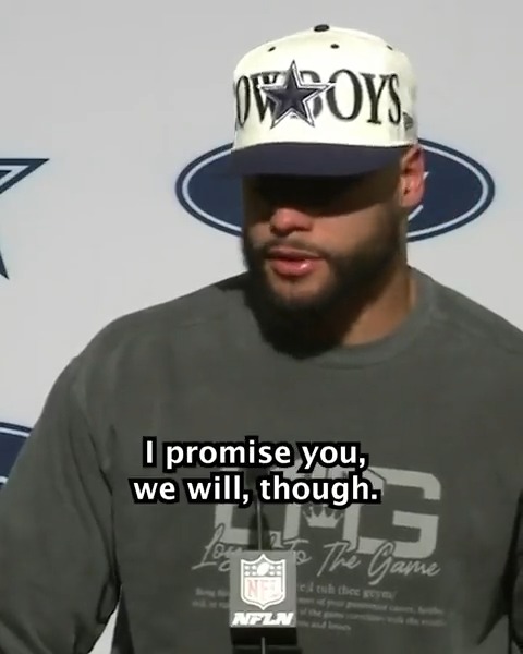 Dak Prescott on the Cowboys not being able to win a Divisional Round game: "I promise you, we will" 🎥: CBS Sports HQ