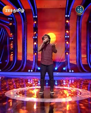 ராசாத்தி என் உசுரு என்னு தில்ல...!❤️ #jeevan Saregamapa | Season 3 | Every Saturday and Sunday 8 PM #Saregamapa #SaregamapaTamil #ZeeTamil vijay prakash Srinivas singer Ramya Nambessan Karthik Music Exp A.R.Rahman