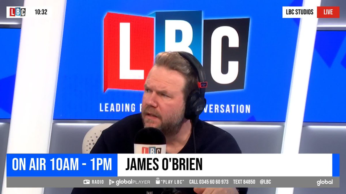 James O'Brien delivers a scathing reaction to Boris Johnson's reported £800k loan: '30p Lee tells nurses to live off porridge while the man they bent the knee for was so bad at managing his own finances he had to set up a 6 figure line of credit...' James O'Brien