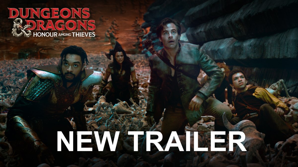 Let’s get this party started. Watch the brand-new trailer for Dungeons &amp; Dragons: Honour Among Thieves. Exclusively in cinemas March 31. #DnDMovie