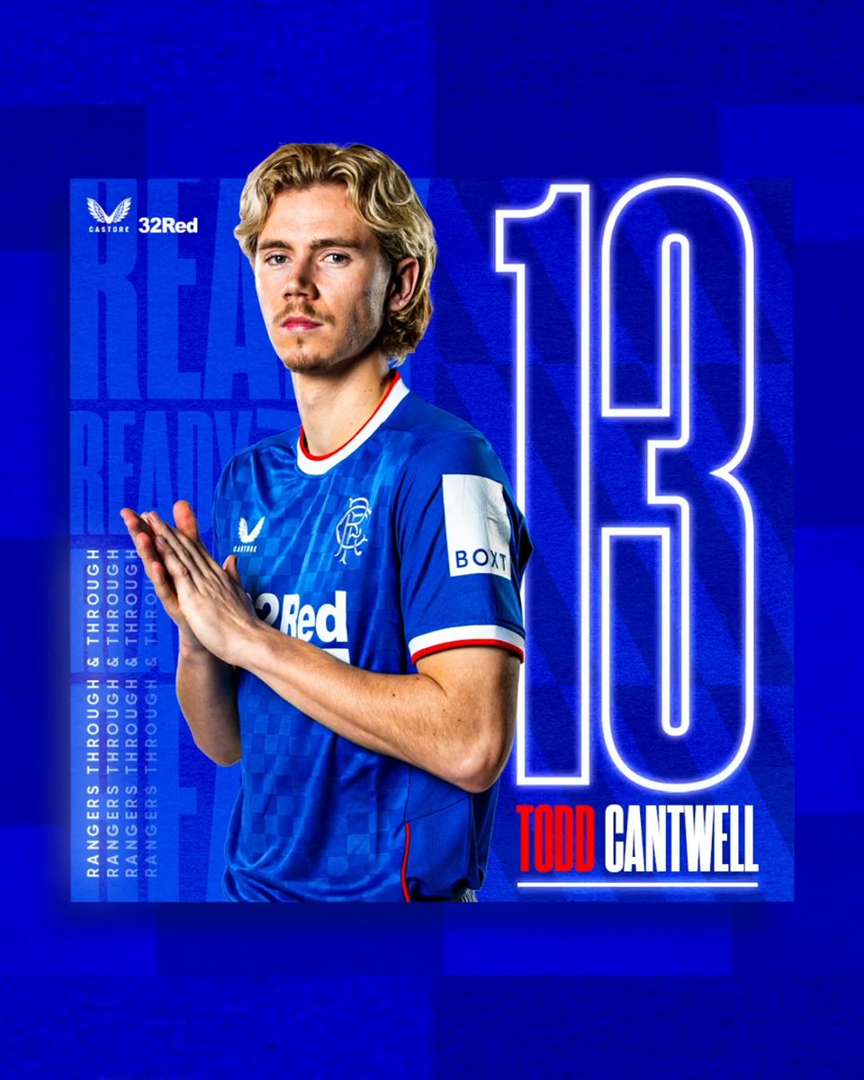 💙 Welcome to #RangersFC, Todd Cantwell