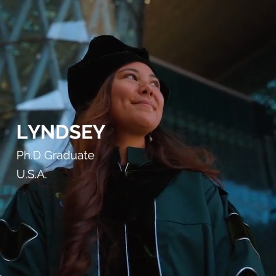 Graduated with a Ph.D. in conservation of sea turtles in the Red Sea, now moving to Singapore to continue her work with a career in marine conservation. This is Dr. Lyndsey Tanabe (Lyndsey Tanabe), Class of 2022 #KAUST_Alumni