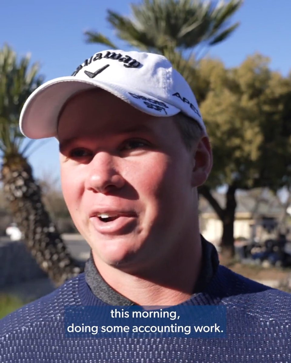 Whatever it takes to chase the dream. Tennessee Golf freshman caleb surratt will tee it up this week @FarmersInsOpen after a successful Monday Qualifier. The 5 a.m. wake up for accounting class was worth it.