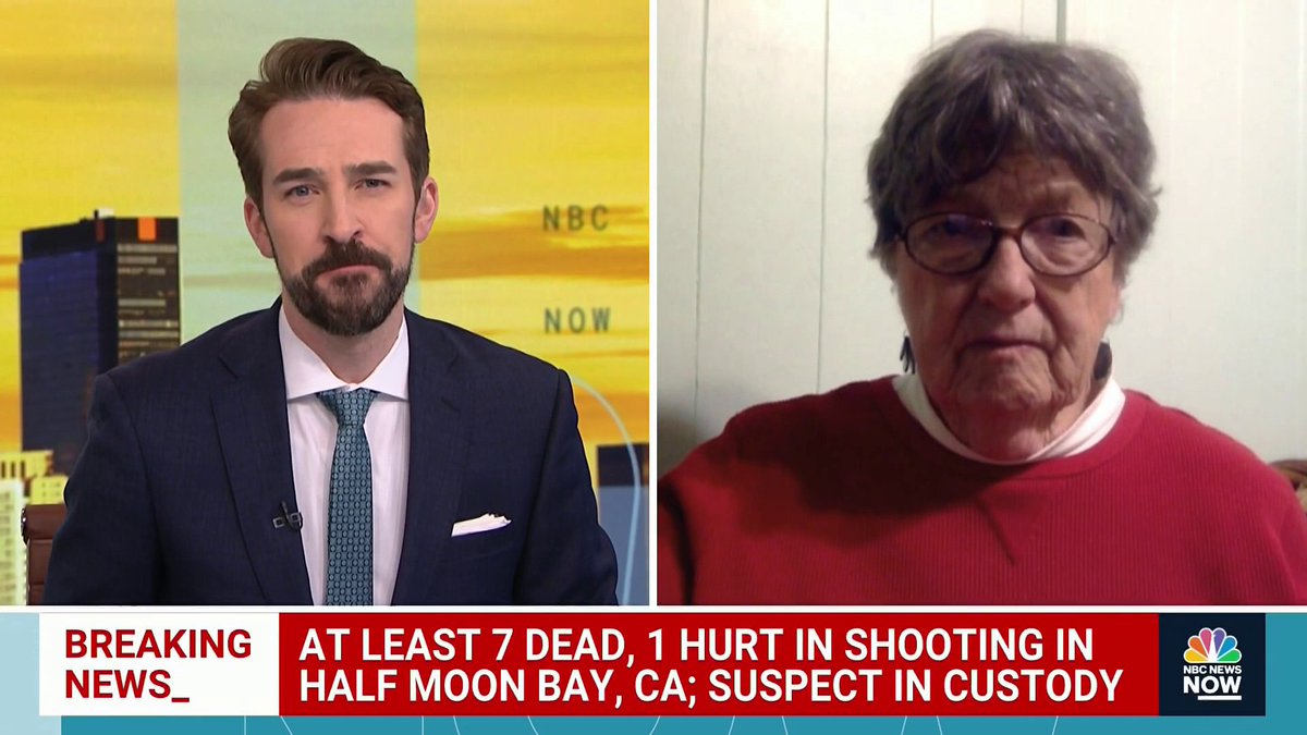 Another tragedy in California this morning... At least 7 people are dead after a shooter opened fire in Half Moon Bay. Deborah Penrose, the city's mayor, speaks out against the gun violence with Joe Fryer. Watch at or wherever you stream live.