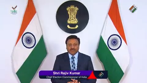 Message from the Chief Election Commissioner of India Shri Rajiv Kumar on the eve of 13th National Voters’ Day. #NationalVotersDay #NVD2023 #ECI #ElectionCommissionOfIndia Rajiv kumar DD News PIB India @PBNS_India All India Radio News