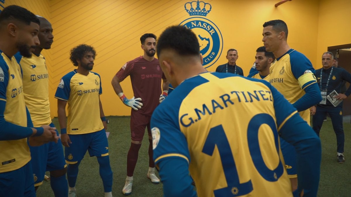 🎬 | كواليس مبـاراة #النصر_الاتفاق 🤩 انتصــارٌ هـام 💛 مدرجات مكتملة 🔥 الظهور الأول لـ الدون رونالدو 🐐