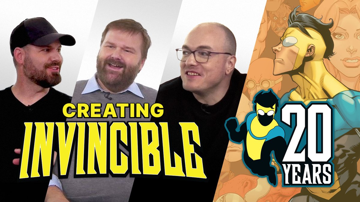 "I wouldn't try that... I'm Kid Cosmic" doesn't have quite the same ring. Robert Kirkman, RYAN OTTLEY and Cory Walker discuss names and storylines that didn't make the final cut in the first part of our #Invincible20 series!
