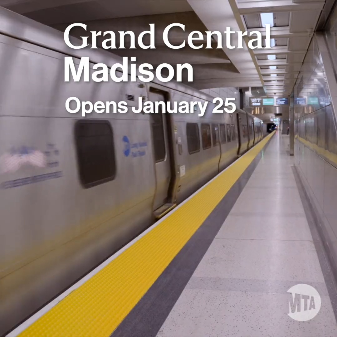 Tomorrow, for the first time, you can take the LIRR to Grand Central. Grand Central Madison opens with special shuttle trains between Jamaica and the new terminal.