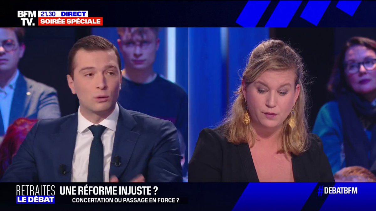 💬 "Vous avez voté pour qui au second tour de l'élection présidentielle?" ➡ L'échange tendu entre Jordan Bardella (Jordan Bardella) et Mathilde Panot (Mathilde Panot) #DebatBFM