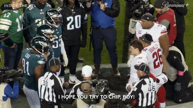 BG was trash talking from the minute he stepped on the field. 😂 (via NFL Films) Brandon Graham | #FlyEaglesFly
