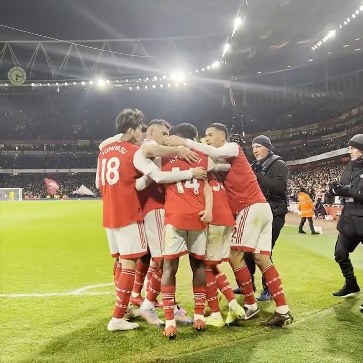 Winning late on - together 🙌