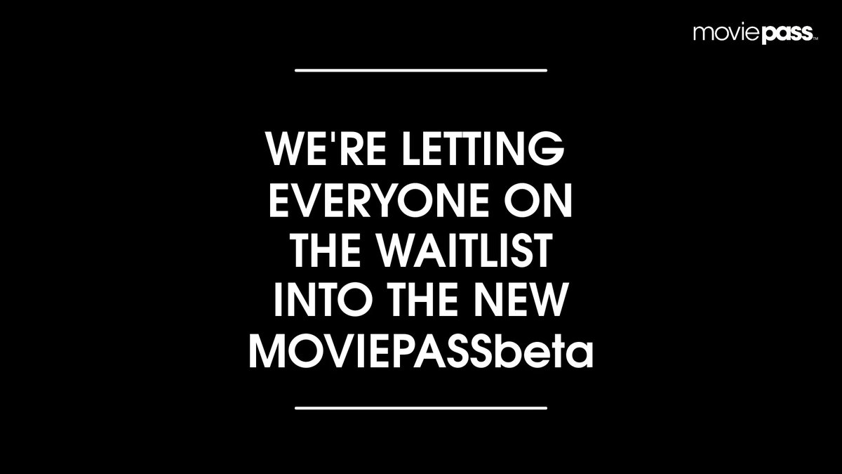 A special announcement for everyone on the MoviePass waitlist from our CEO Stacy Spikes