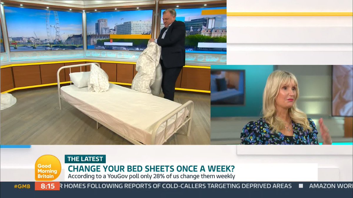 'Your bed needs to be clean!' Stacey Solomon has caused a stir by revealing she recommends washing your bed sheets once a week. So how often should you change your sheets? It's a heated debate!