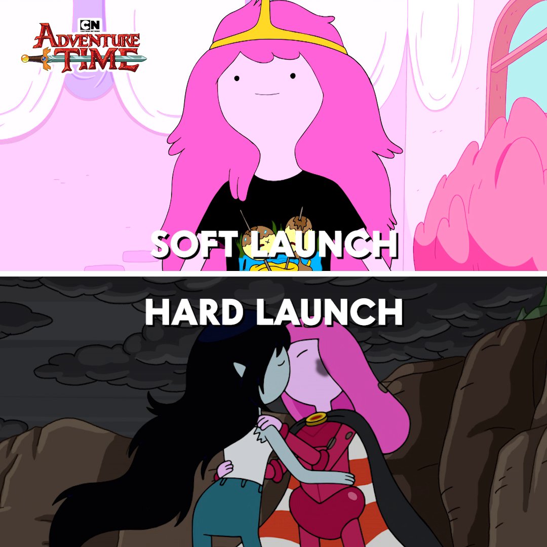 Watch their entire love launch on our #Bubbline Marathon 👸💓🧛🏻‍♀️ Sunday 1/29 12-4pm on Cartoon Network! #AdventureTime #CartoonNetwork #Marathon #PrincessBubblegum #Marceline #Marcy #Love #Couple #LGBTQ #loveislove
