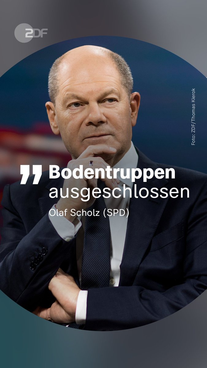 Die Lieferung von Kampfpanzern mache Deutschland nicht zur Kriegspartei, betont Kanzler #Scholz (SPD) im ZDF. Es dürfe keinen Krieg zwischen Russland und der Nato geben.