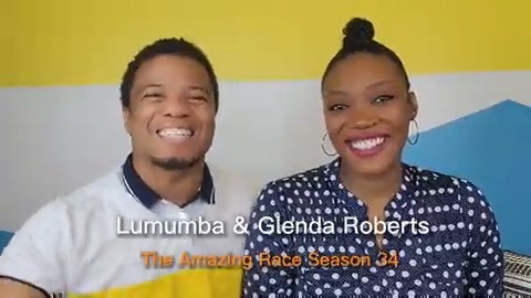 BIG NEWS!🎉 Glenda and Lumumba are expecting!🍼 Can't wait to welcome the new bundle of joy to the #AmazingRace family!