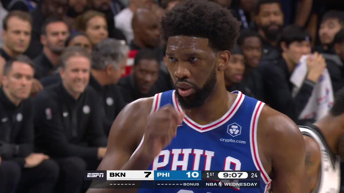 Boos for Ben Simmons in Philly after his first foul on Embiid 👀
