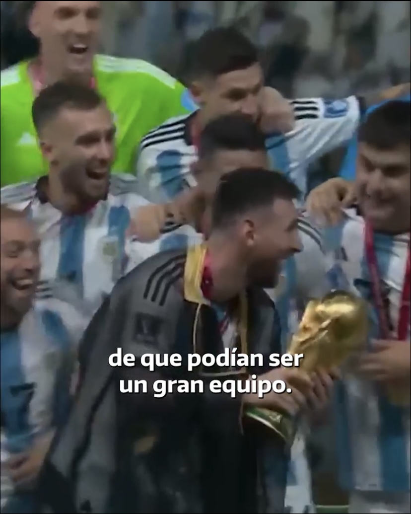 Gracias muchachos, en nombre de toda América Latina.