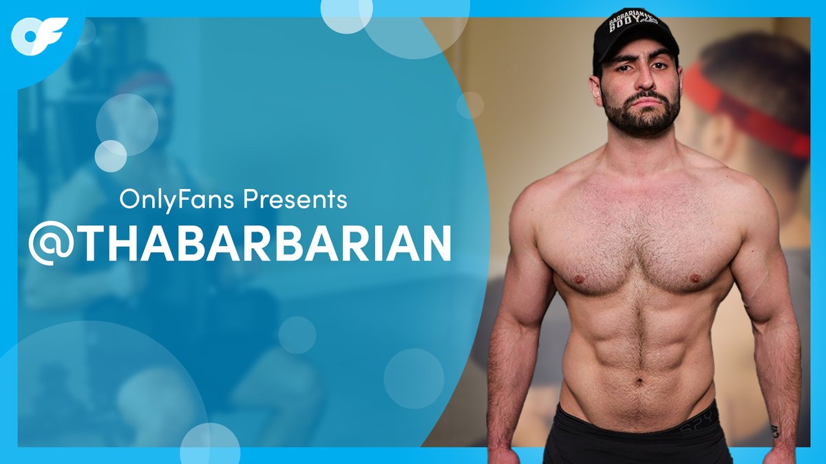 #ThaBarbarian is the ULTIMATE gym buddy 💪 He'll guide you through all the cuts, gains, and everything else, on his OnlyFans.