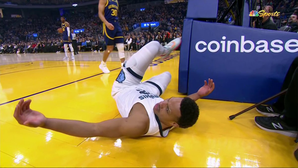 Klay was called for a foul on this play ...