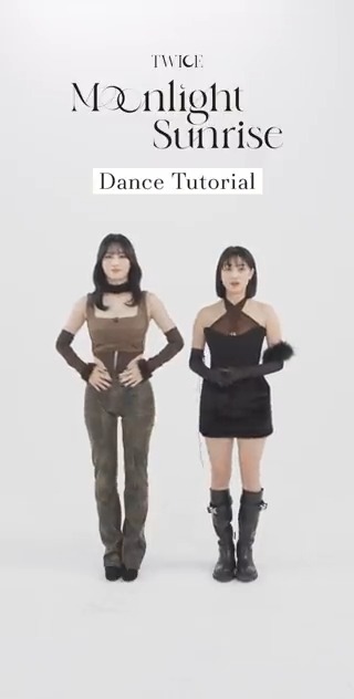 Let's do the sun and moon dance with MOJI🕺 #MOONLIGHTSUNRISE Dance tutorial 💫Listen "MOONLIGHT SUNRISE" with Remixes Here👇 #TWICE #트와이스