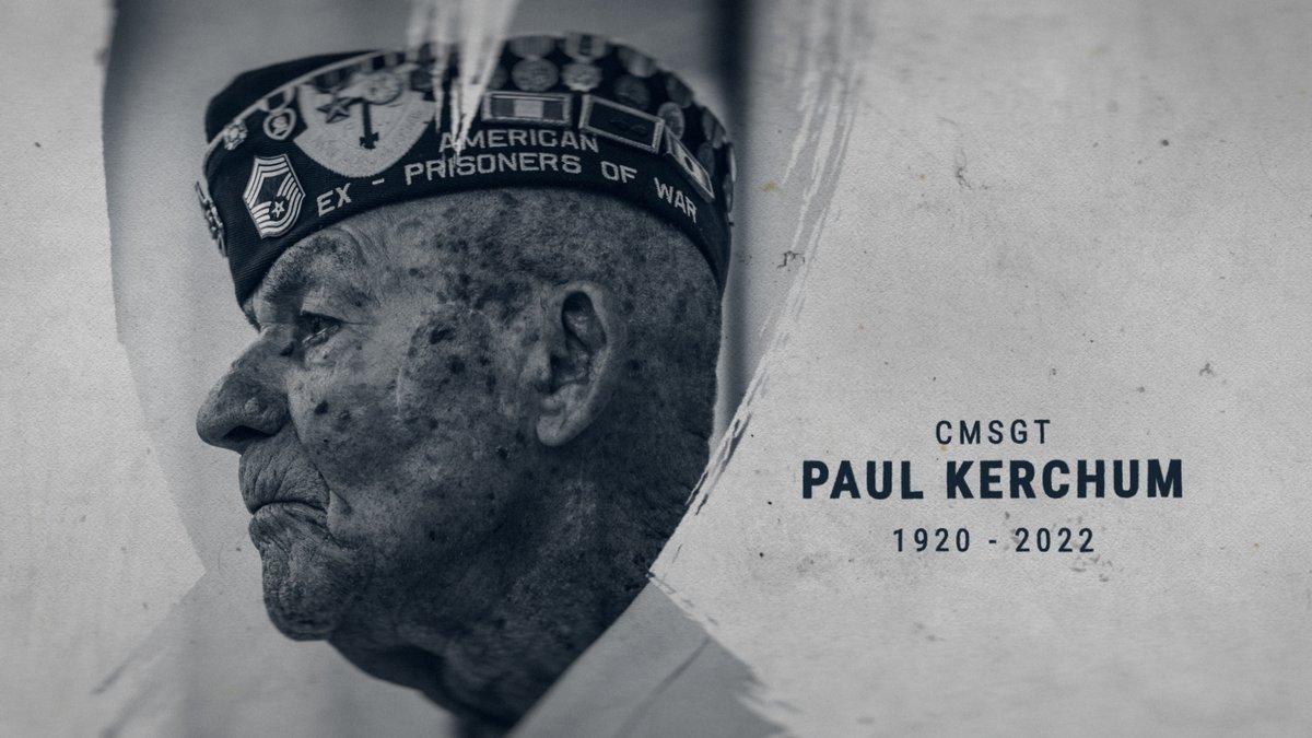 We remember an #Airpower Exemplar, Chief Master Sgt. Paul Kerchum, who was laid to rest yesterday. He embodied what it means to be an Airman - resilient, ready &amp; a true leader. Read the article here: