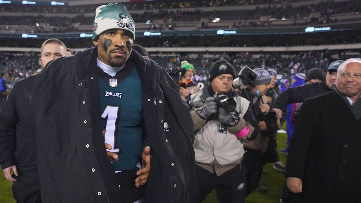 "In this league, too often we confuse good, with star, with superstar. It is only three superstar quarterbacks in this league. It's Allen, Burrow, and Mahomes. ... Jalen Hurts is not a superstar." โBart Scott #CantWait ๐