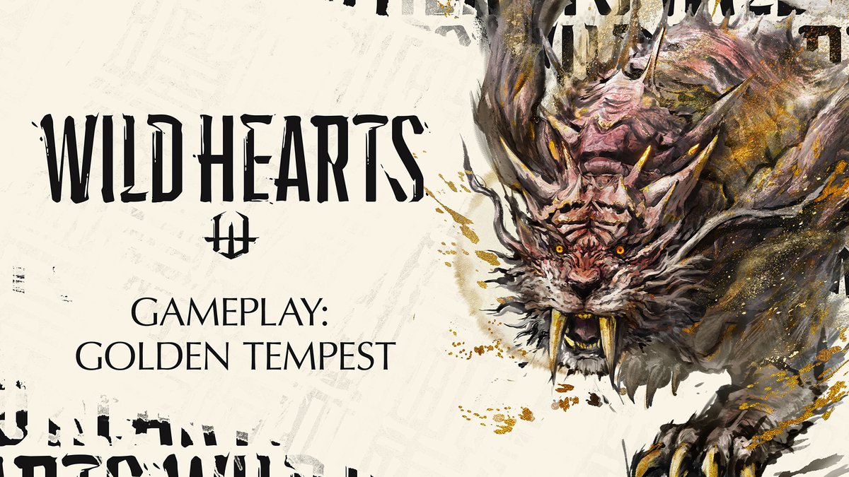 Fall down seven times, stand up eight. ⚔️ #PlayWildHearts Watch new gameplay footage of the fierce Golden Tempest against three resilient hunters in WILD HEARTS!