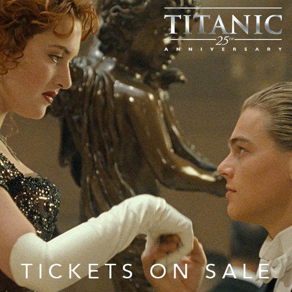 This Valentine’s Day, #Titanic is back for a limited time in 4K 3D. Get tickets now and see it in theatres starting February 10.