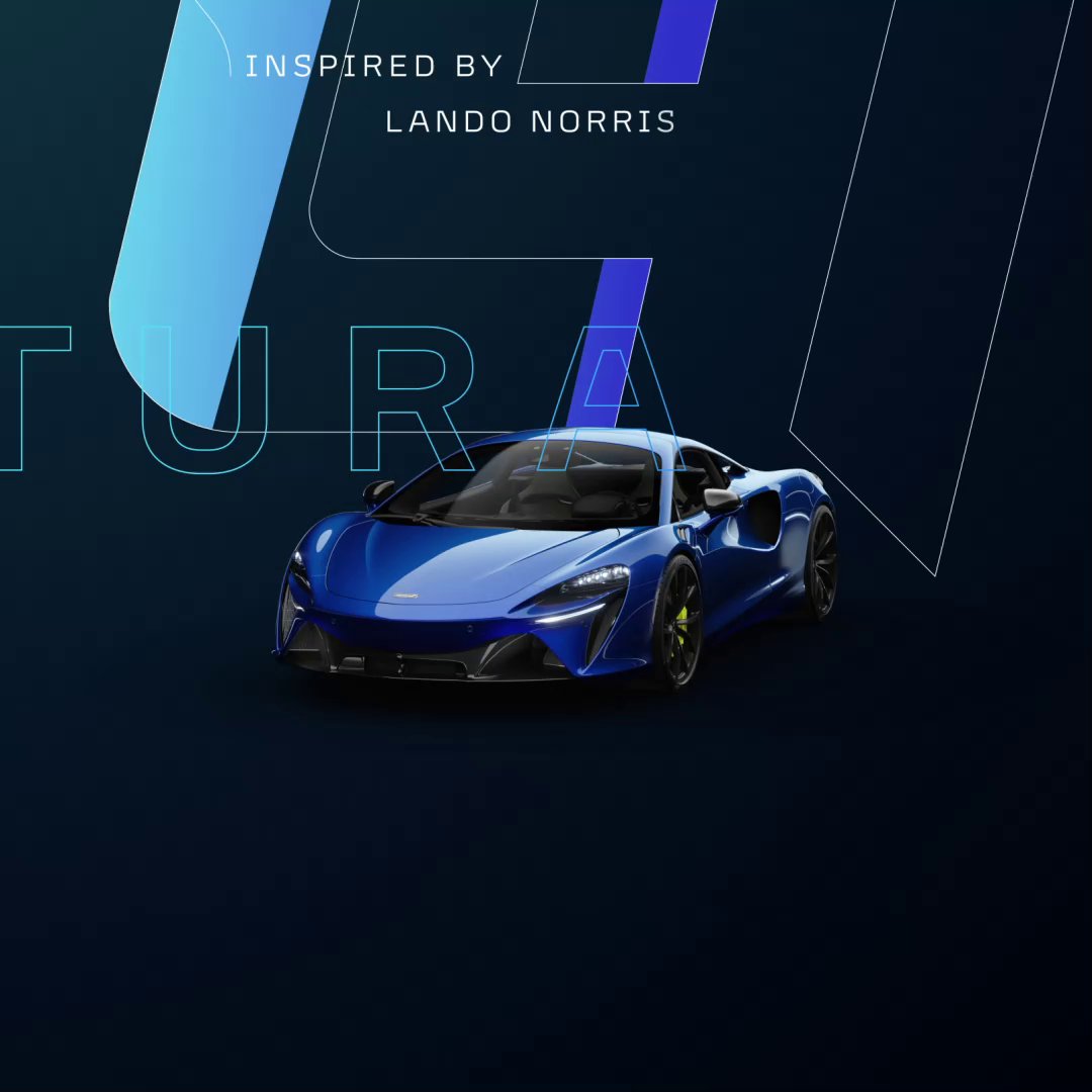 You’ve seen the inspirations driving Lando Norris in configuring his new Artura. Now’s the time for you to follow in his footsteps. Configure yours: #McLaren #McLarenArtura #LandoNorris #Supercars